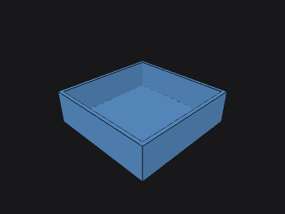 Rect Tray